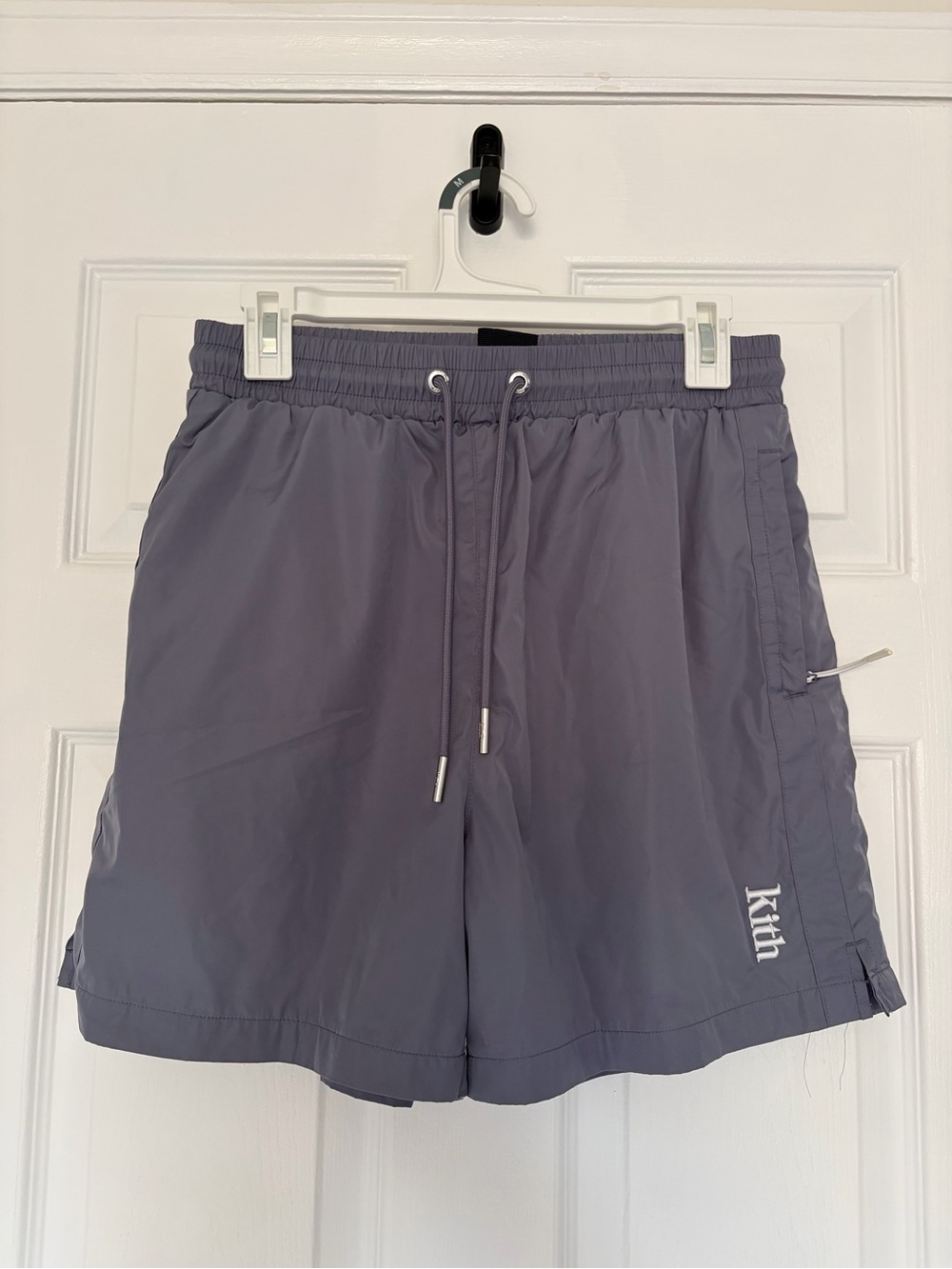 Kith Men's Gray Drawstring Swim Shorts